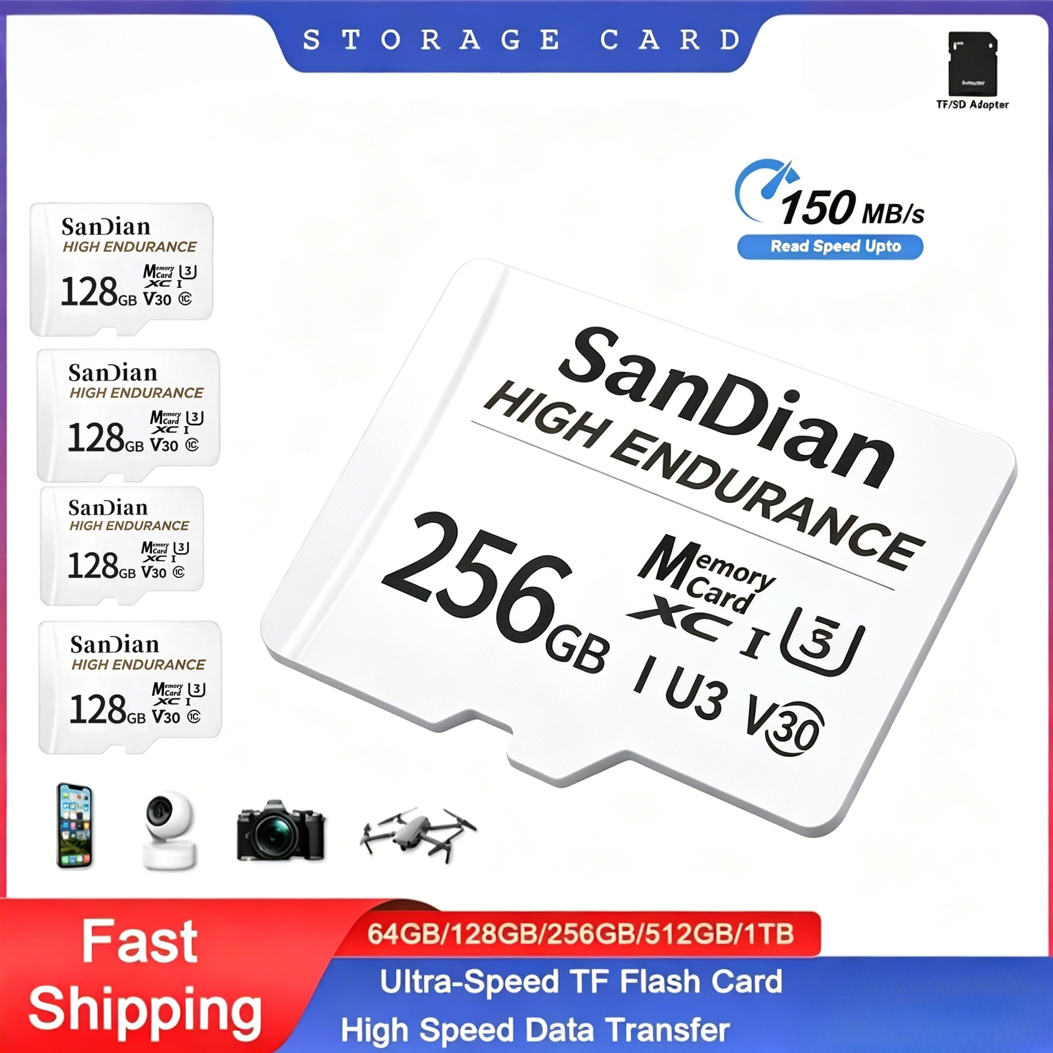 2026 High Endurance micro Tf S - Home Assistant Sd recension och pris