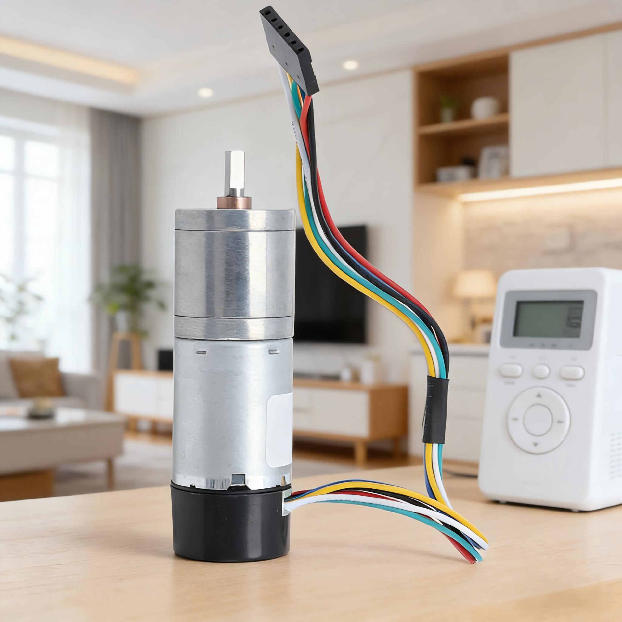 JGA25 371 DC Geared Motor 25mm - Diy Automation Projects recension och pris