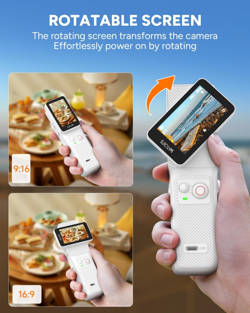 SJCAM New White C400 Pocket Ha - Home Assistant Sd recension och pris