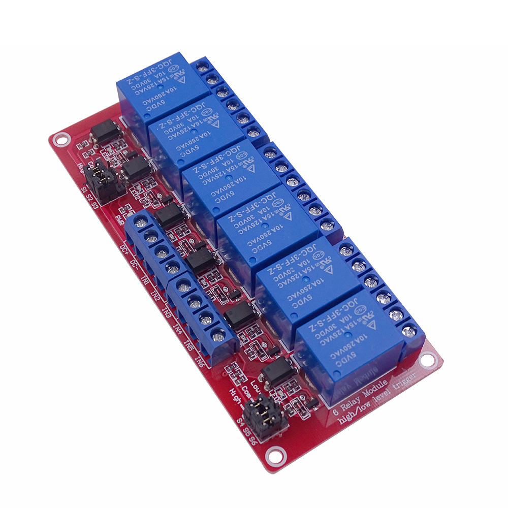 1 2 4 6 8 Channel Relay Module - Relay 8 Channel Board recension och pris