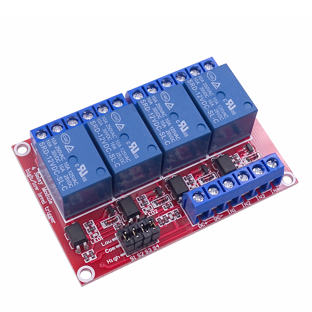 1 2 4 6 8 Channel Relay Module - Relay 8 Channel Board recension och pris