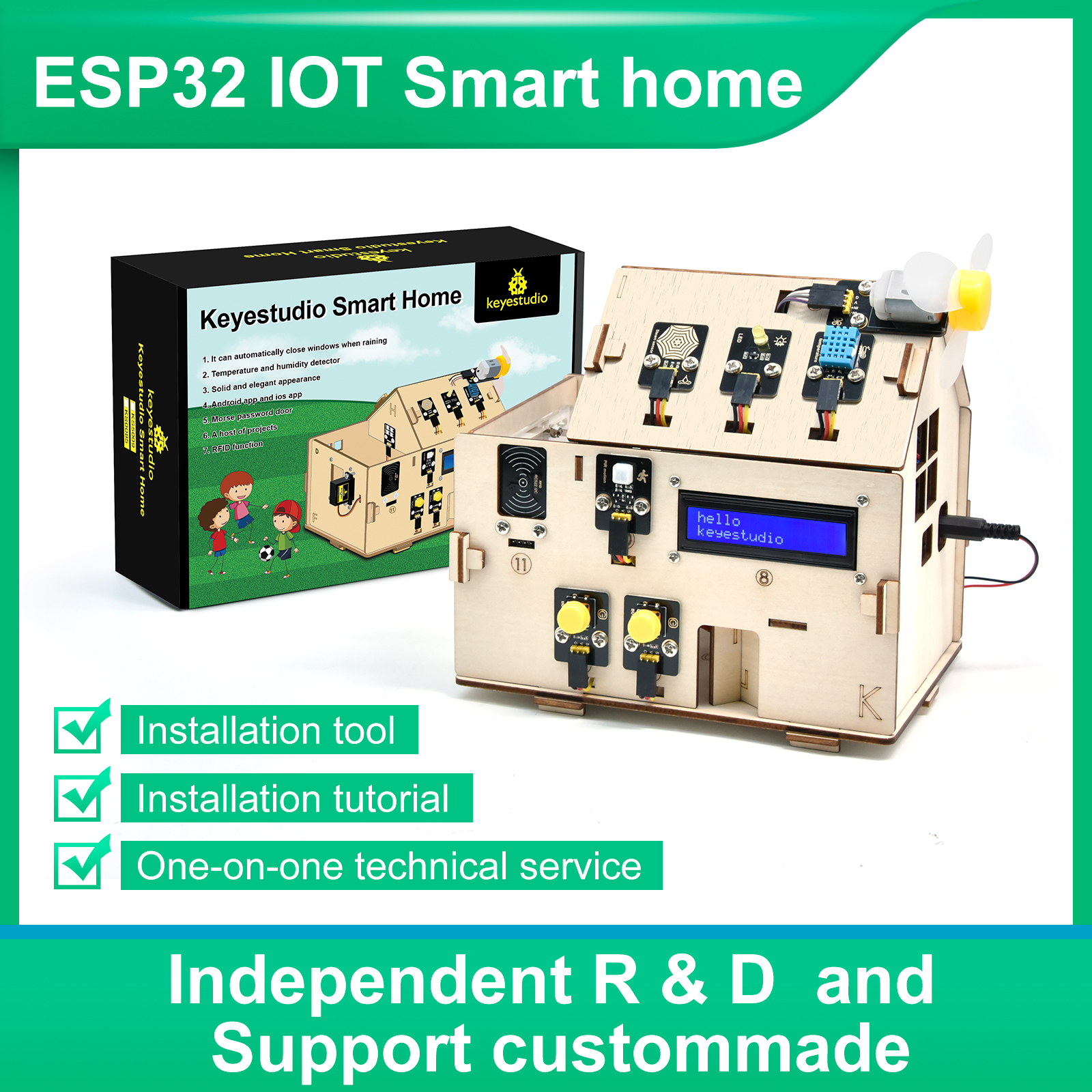 DIY Smart Home kit ESP32 Start - Home Automation Diy Kit recension och pris