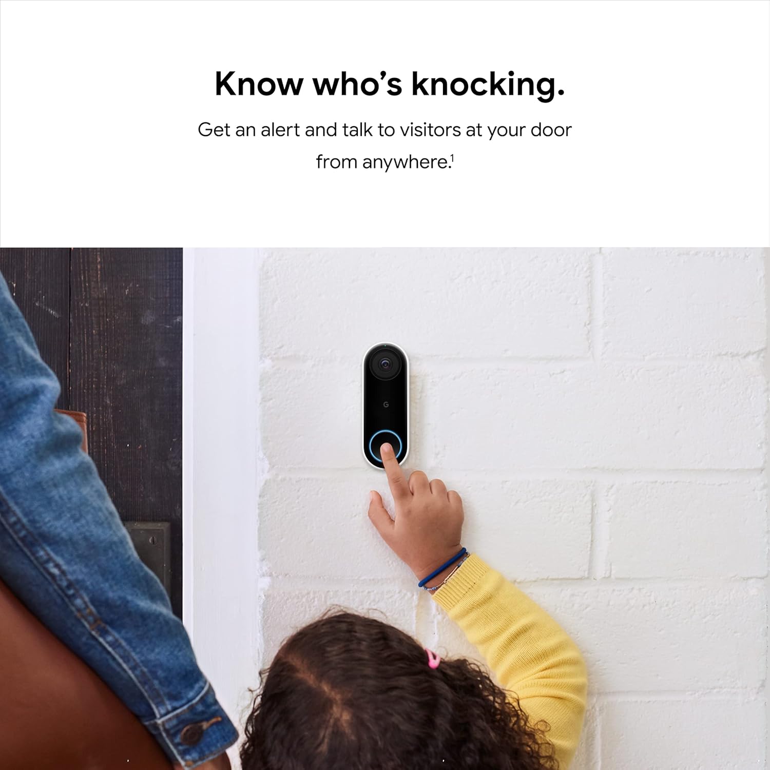 Smart Wired Video Doorbell wit - Smart Doorbell Wired recension och pris