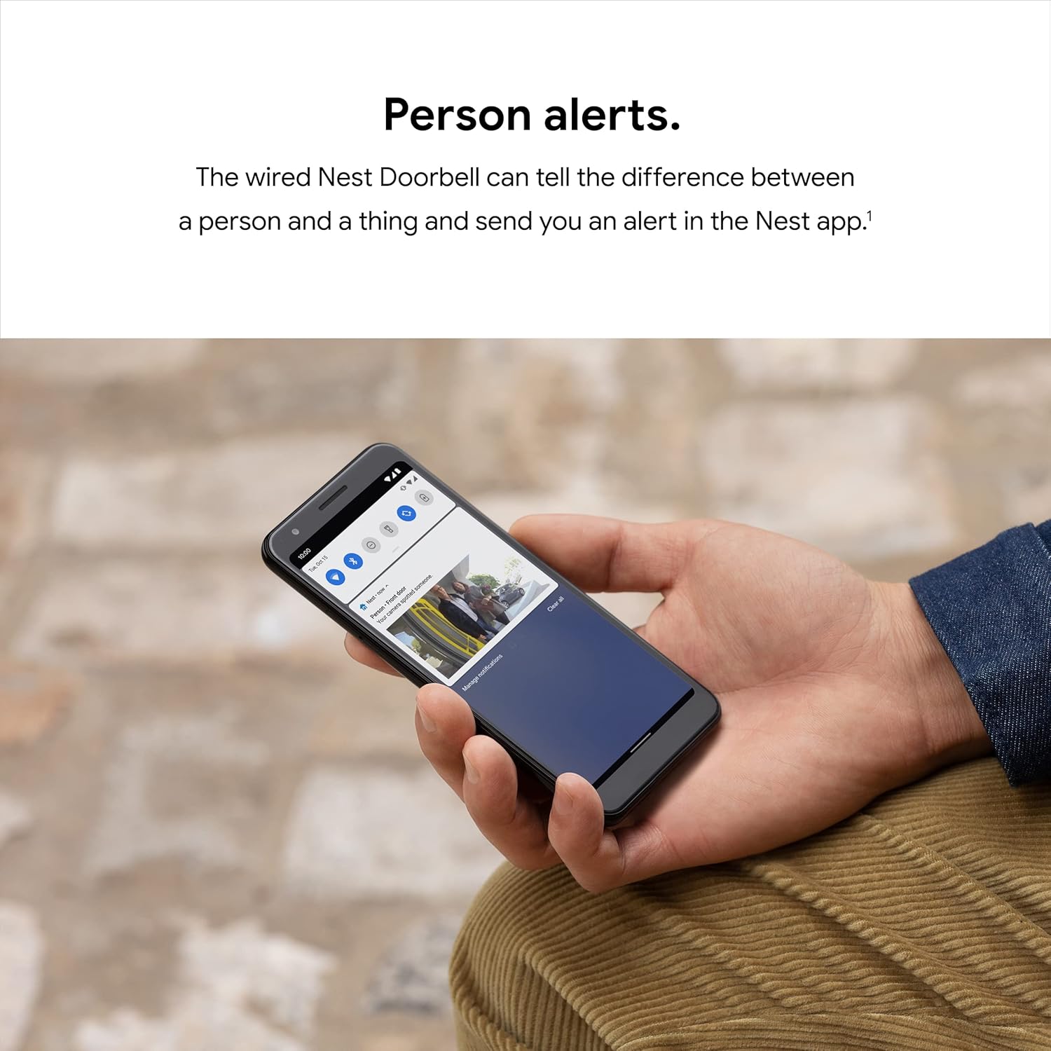 Smart Wired Video Doorbell wit - Smart Doorbell Wired recension och pris