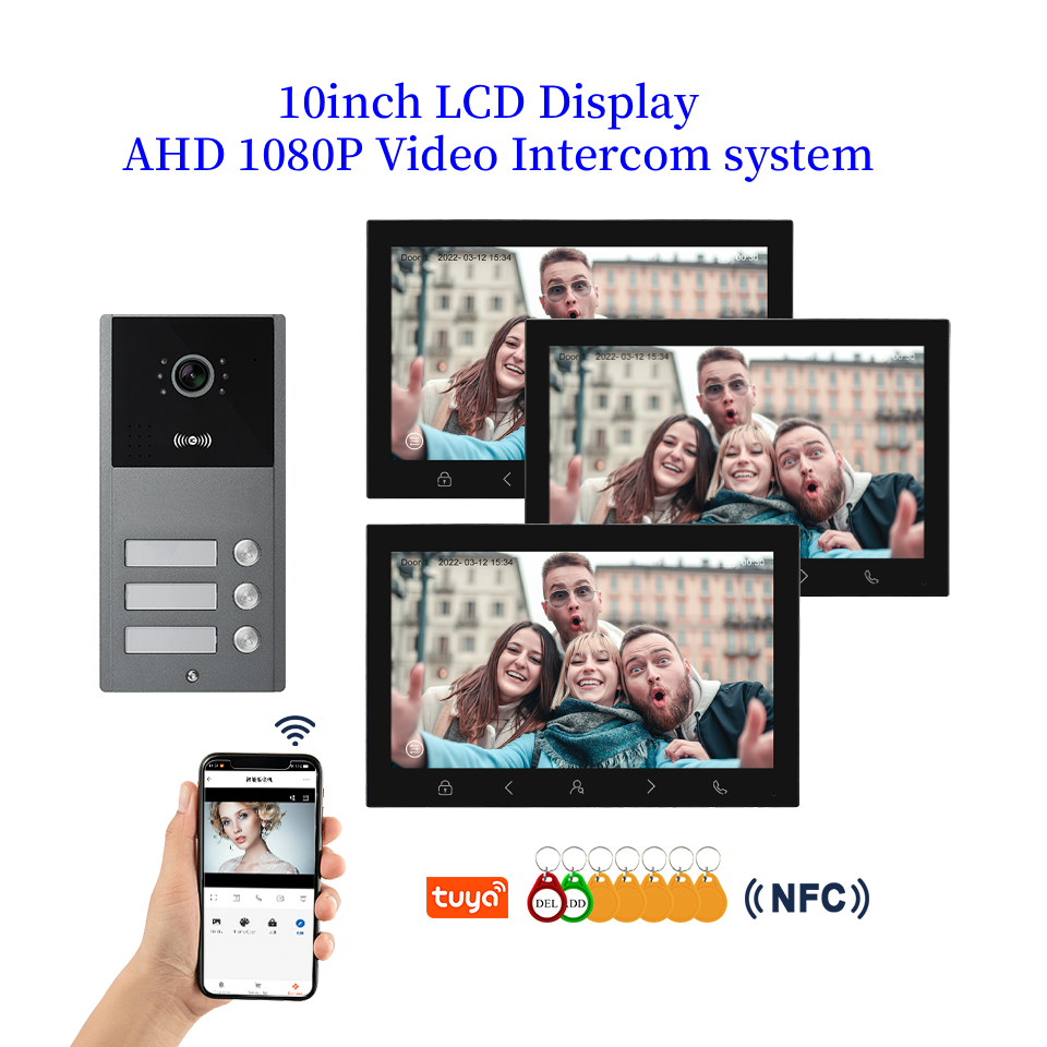 10inch Tuya WIFI Video Interco - Smart Doorbell Wired recension och pris