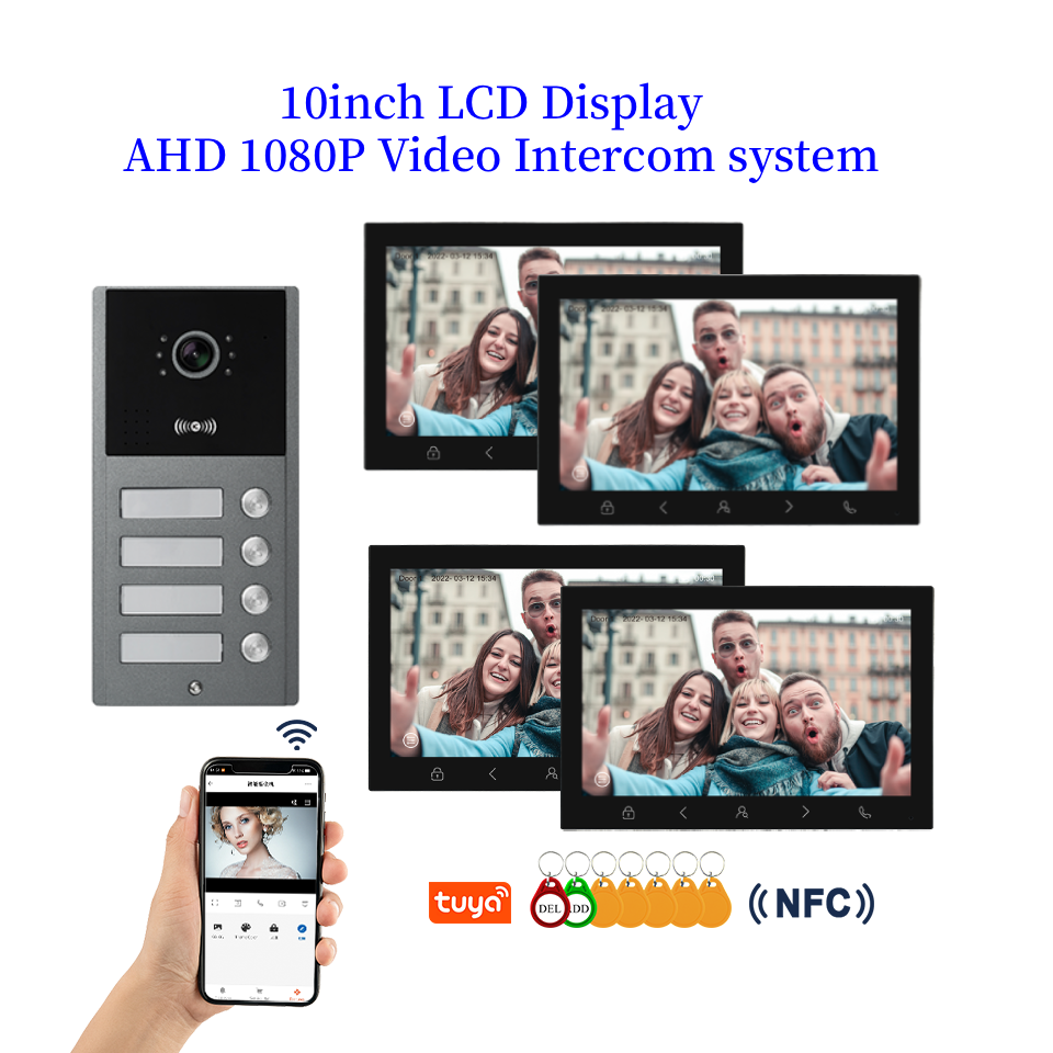 10inch Tuya WIFI Video Interco - Smart Doorbell Wired recension och pris