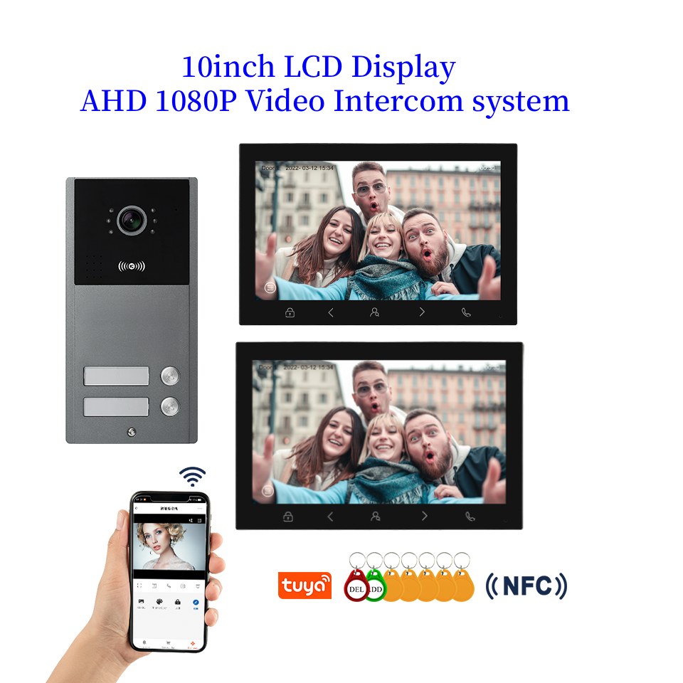 10inch Tuya WIFI Video Interco - Smart Doorbell Wired recension och pris
