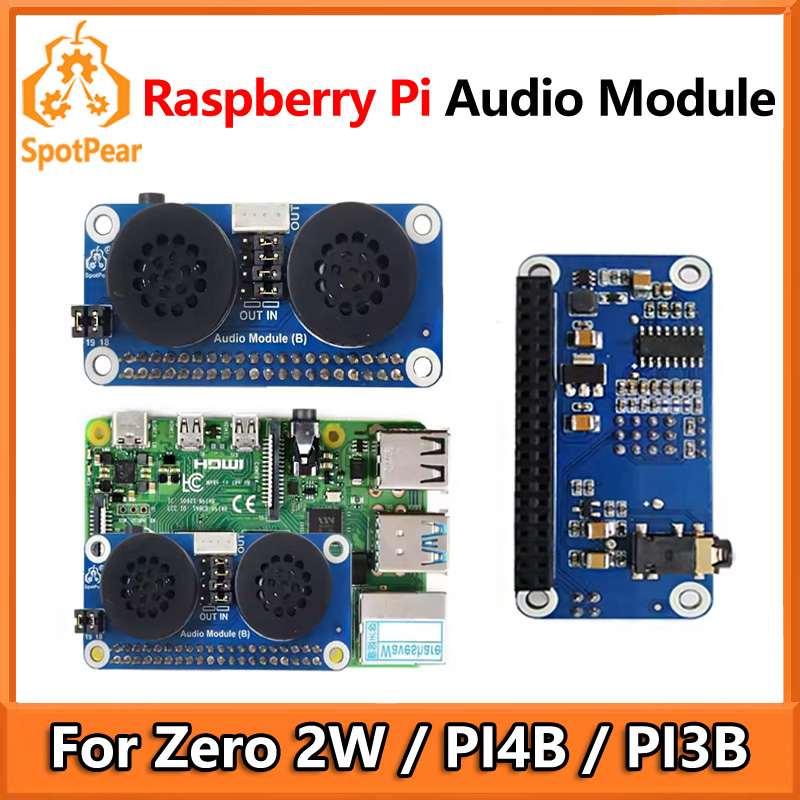 Raspberry Pi zero/3B/4B speake - Pi Zero W Board recension och pris