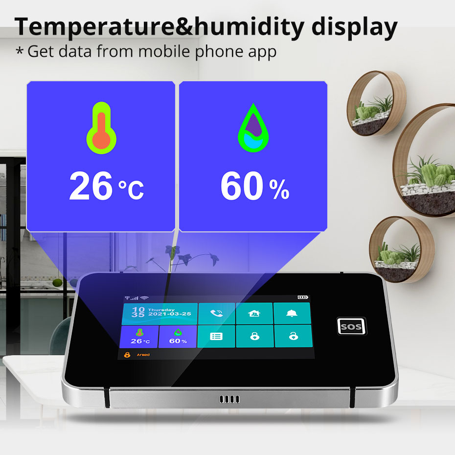 KERUI Tuya Alarm Panel DIY You - Home Automation Diy Kit recension och pris