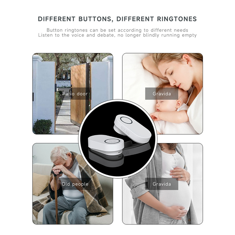 AS95-New Wireless Outdoor Door - Smart Doorbell Wired recension och pris
