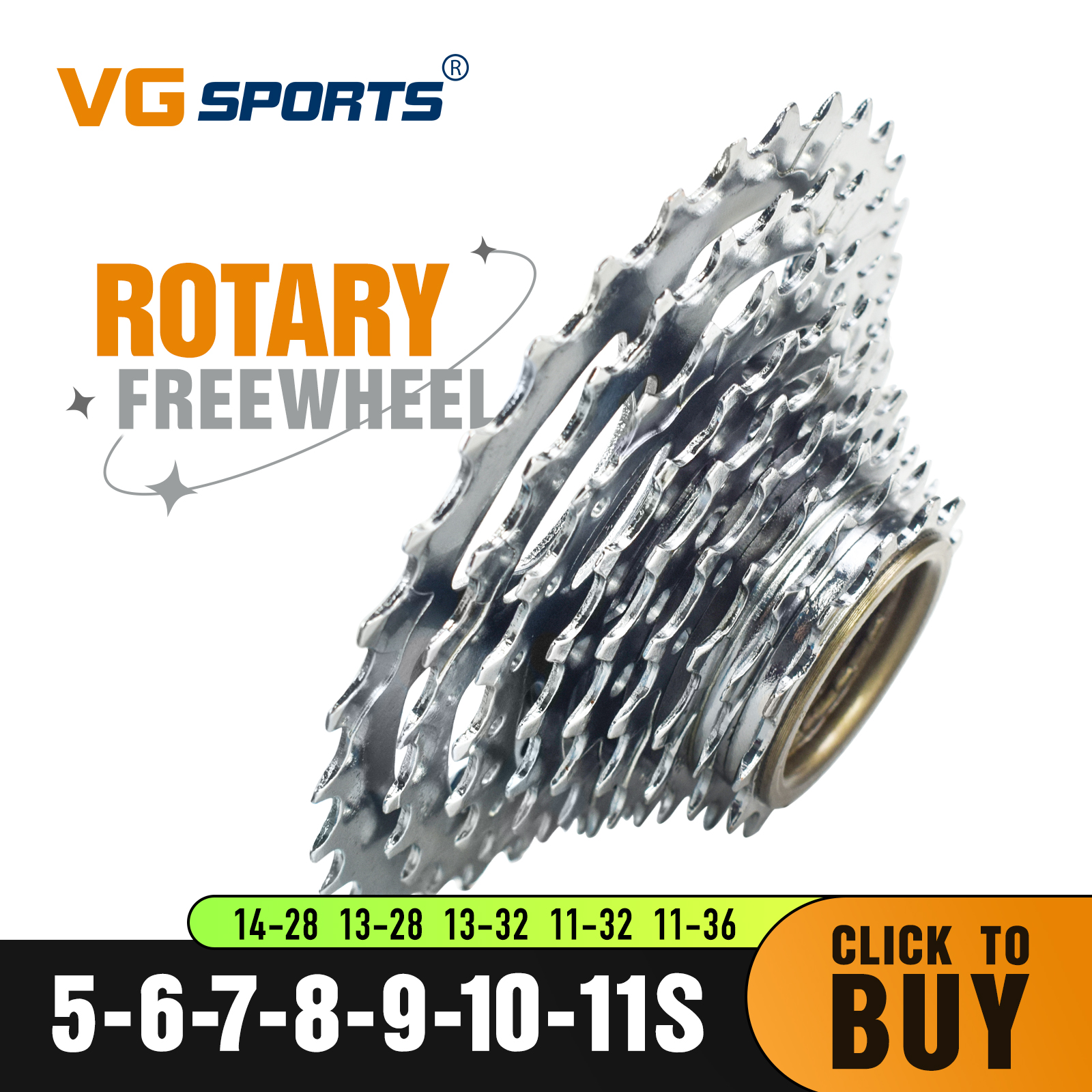1pc VG Sports Bike Sprocket 5/ - Matter Hub Thread recension och pris