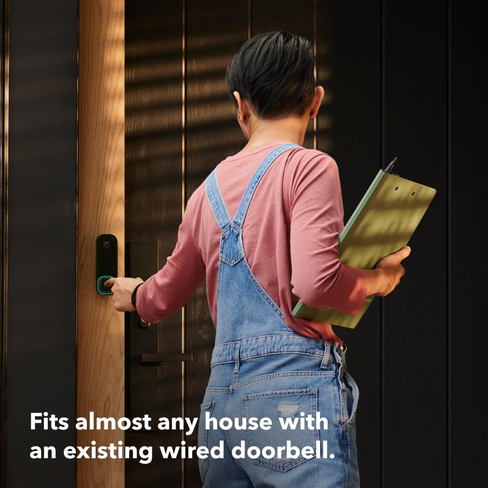 Smart Wired Video Doorbell Cam - Smart Doorbell Wired recension och pris