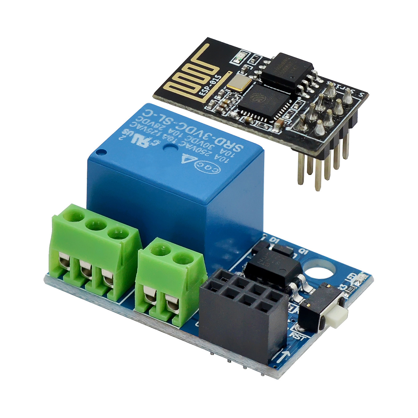 ESP-01S WiFi Relay Module 5V 1 - Home Automation With Arduino recension och pris