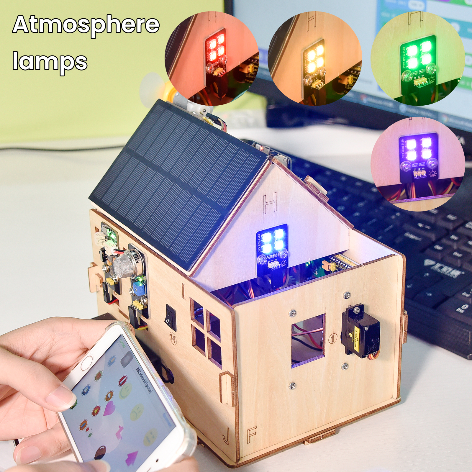Keyestudio STEM Microbit V2 Sm - Home Automation Diy Kit recension och pris