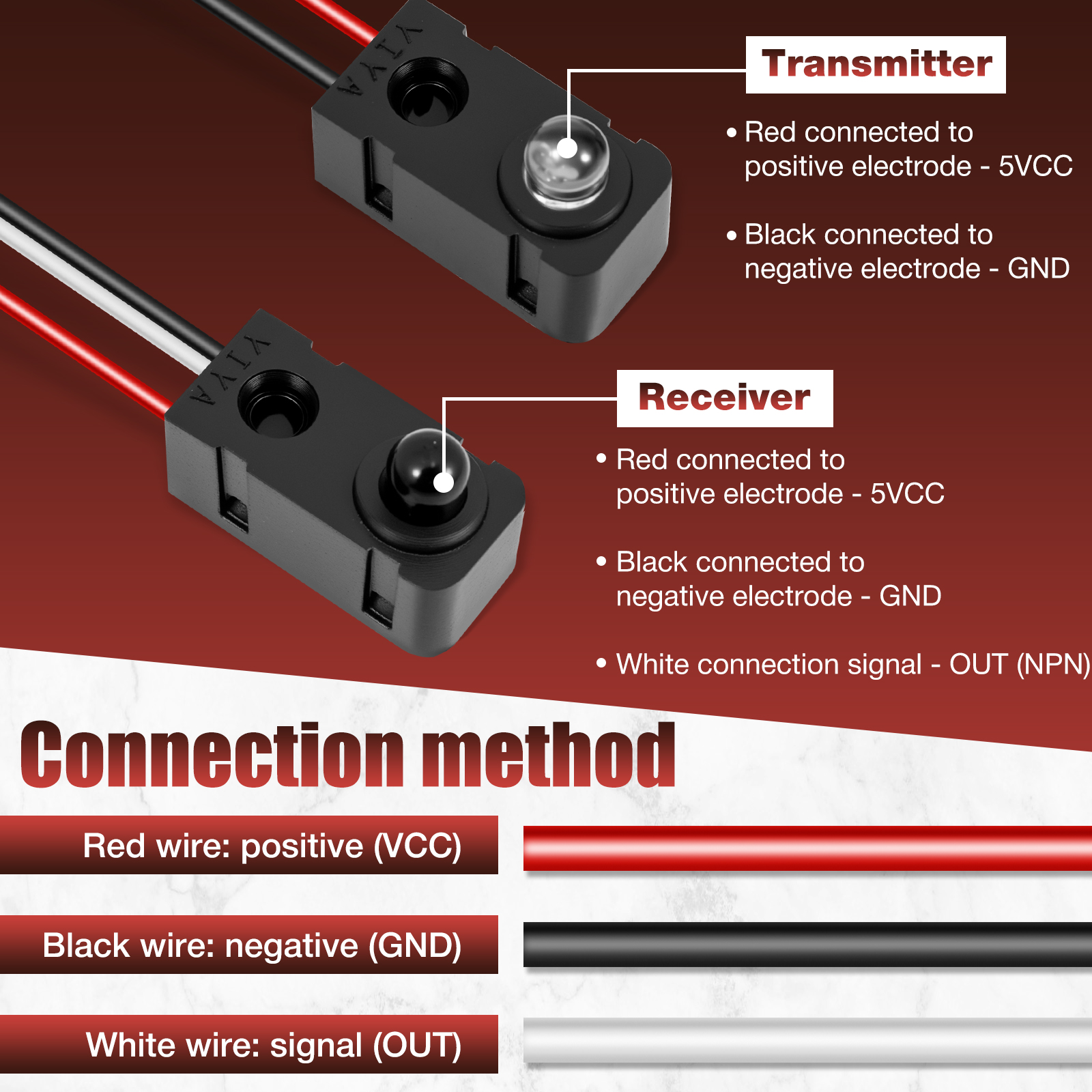 4 Pairs Infrared Break Beam Se - Diy Automation Projects recension och pris