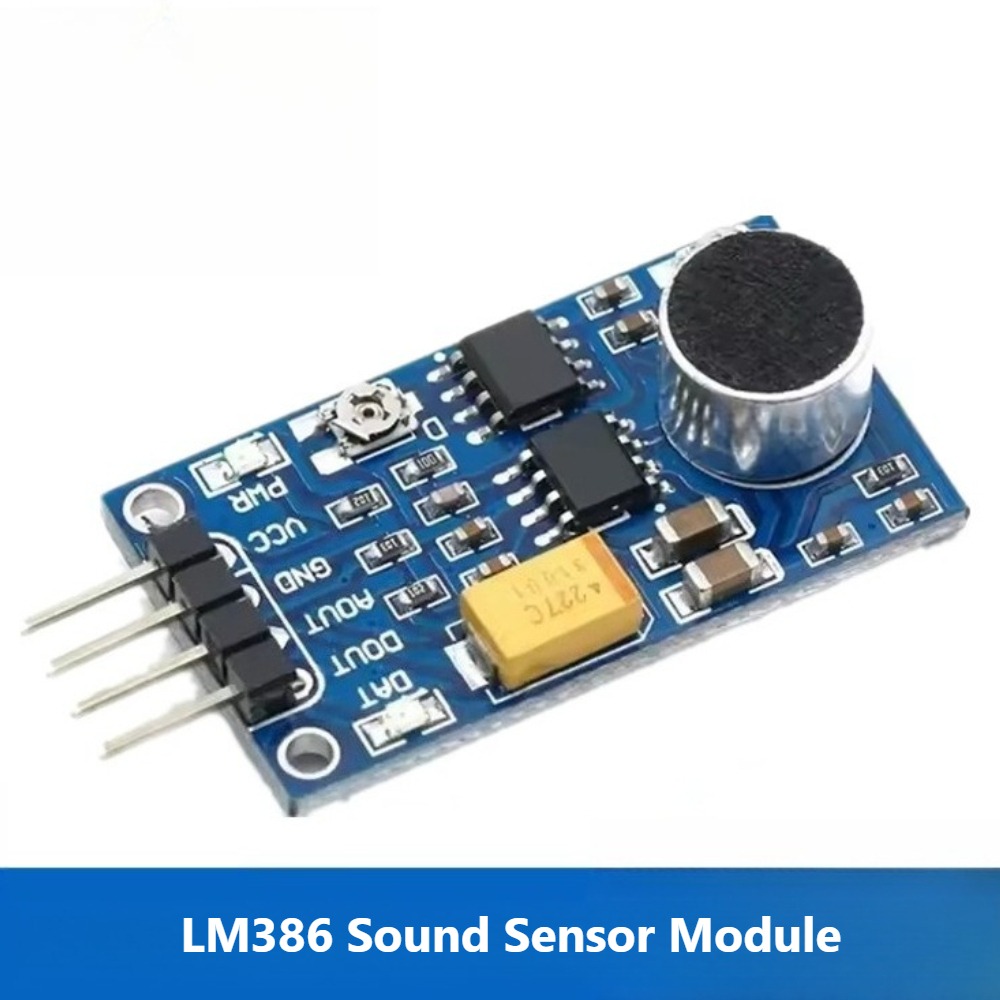 Sound Sensor Module LM386 Voic - Home Automation With Arduino recension och pris