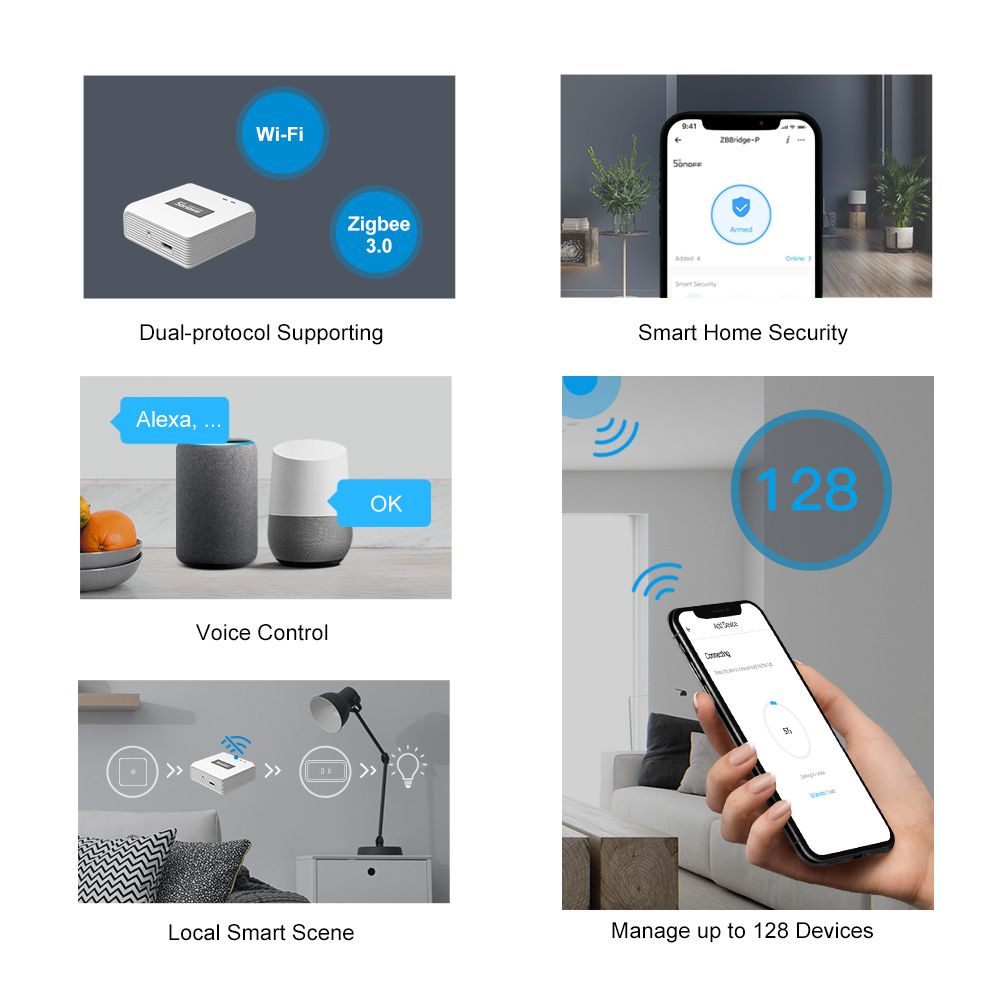 SONOFF ZBBridge Pro Smart Zigb - Matter Hub Thread recension och pris
