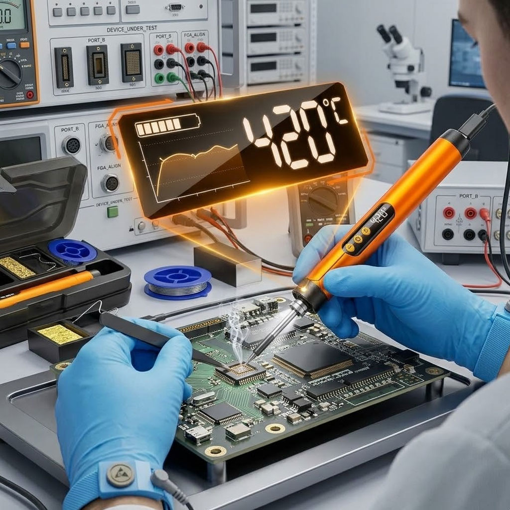Portable Cordless Soldering Ir - Home Automation Diy Kit recension och pris