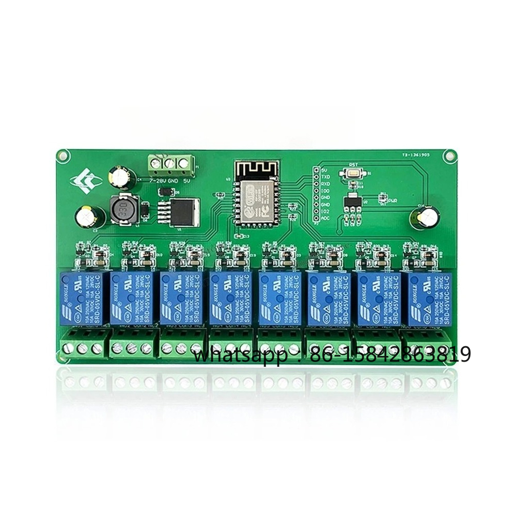 2/4/8 Channel ESP8266 Wireless - Relay 8 Channel Board recension och pris