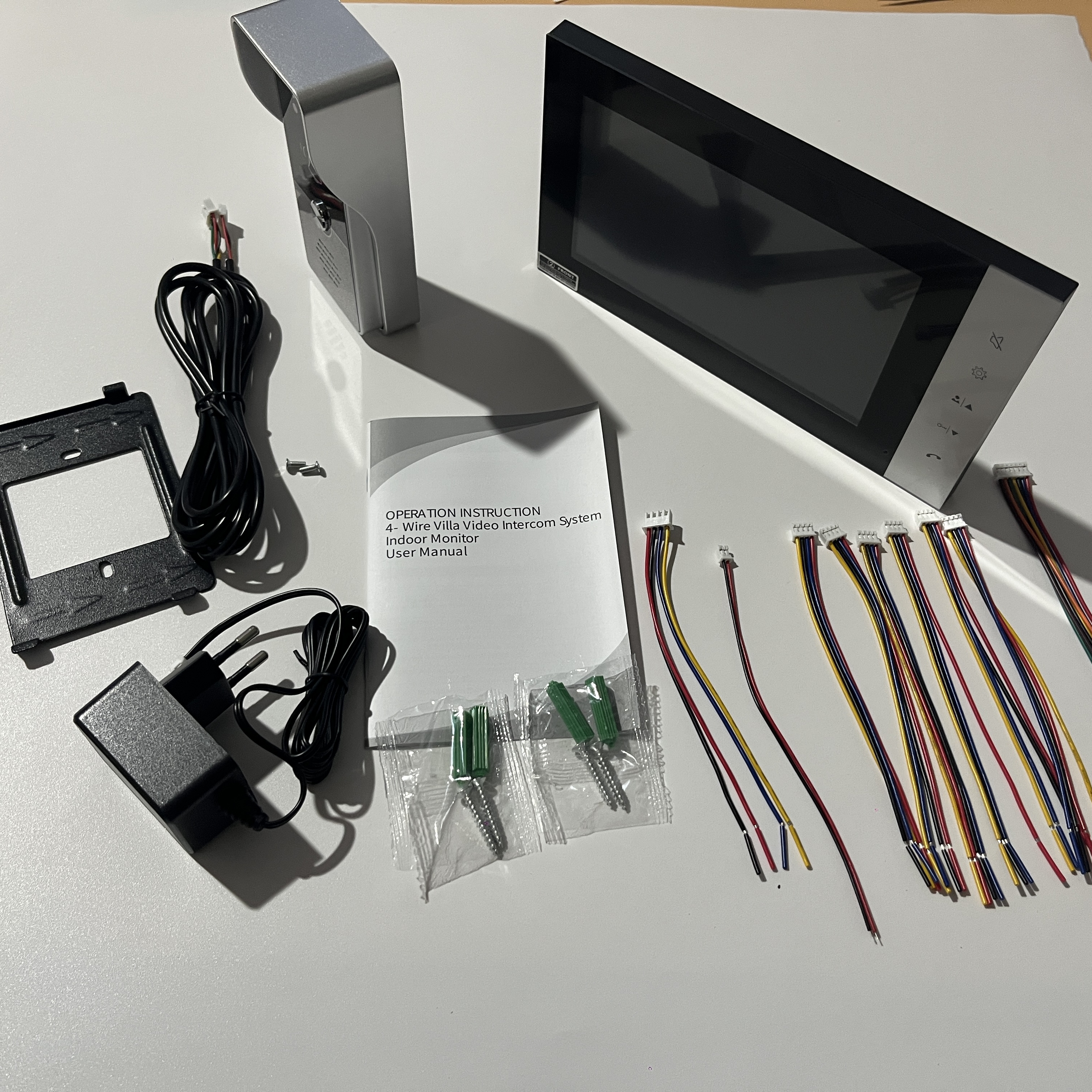 4 Wire 7 Inches Wired Video Do - Smart Doorbell Wired recension och pris