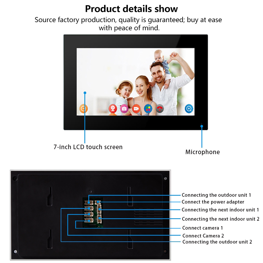 TUYA Wifi Video Doorbell 1080P - Smart Doorbell Wired recension och pris