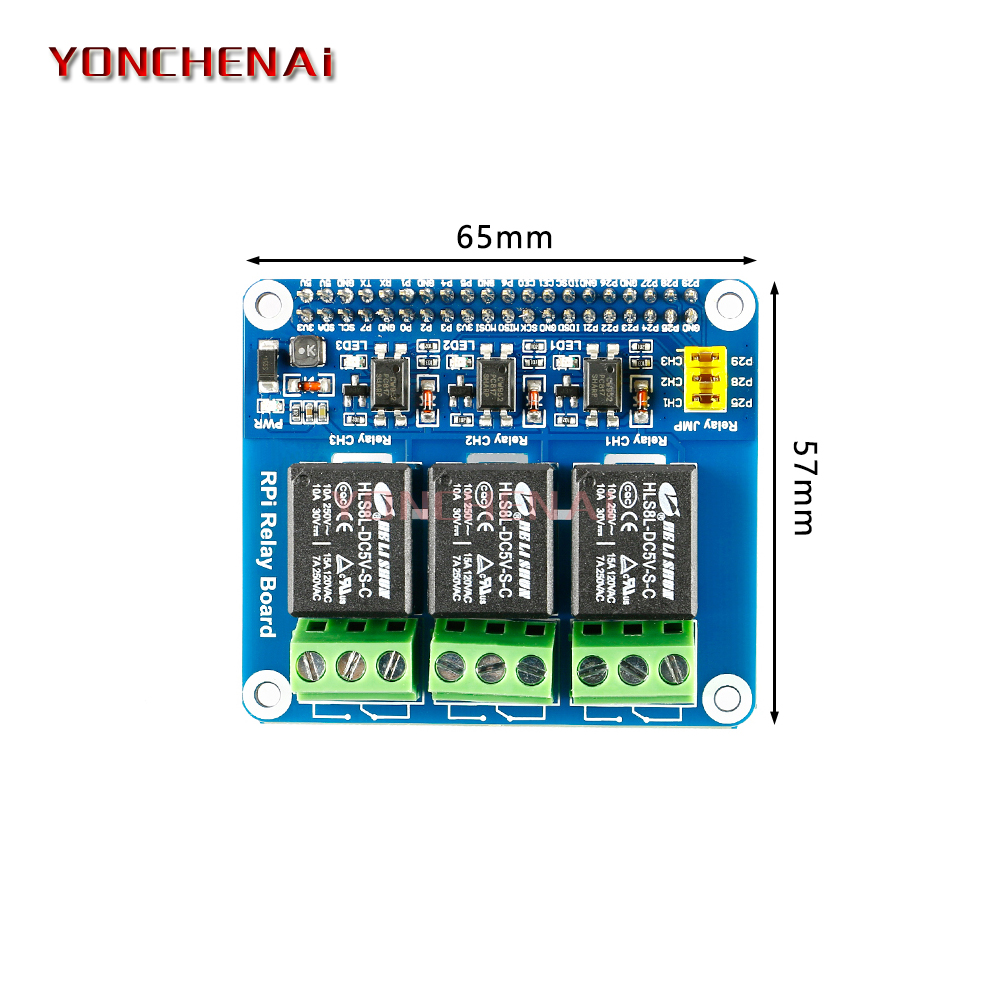 3 Channel Relay Expansion Boar - Home Automation Raspberry Pi recension och pris