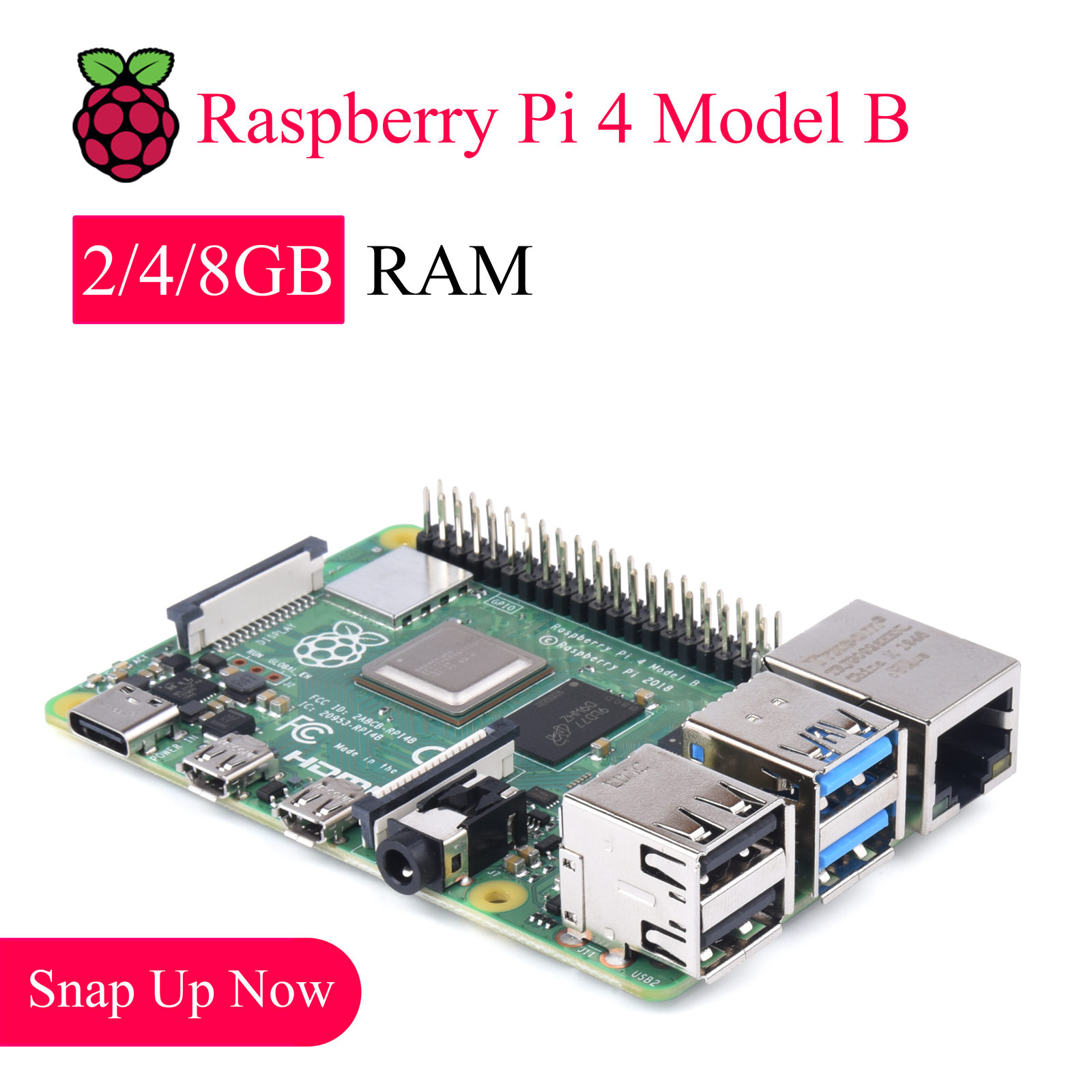 1PCS Original Raspberry Pi 5 4 - Diy Home Automation With Raspberry Pi recension och pris