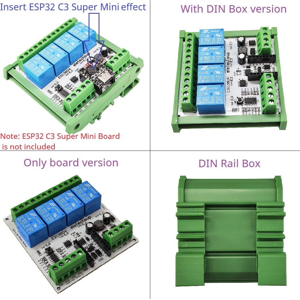 DC 9V 12V 24V 4AI-4DO 0-10V An - Home Automation Raspberry Pi recension och pris