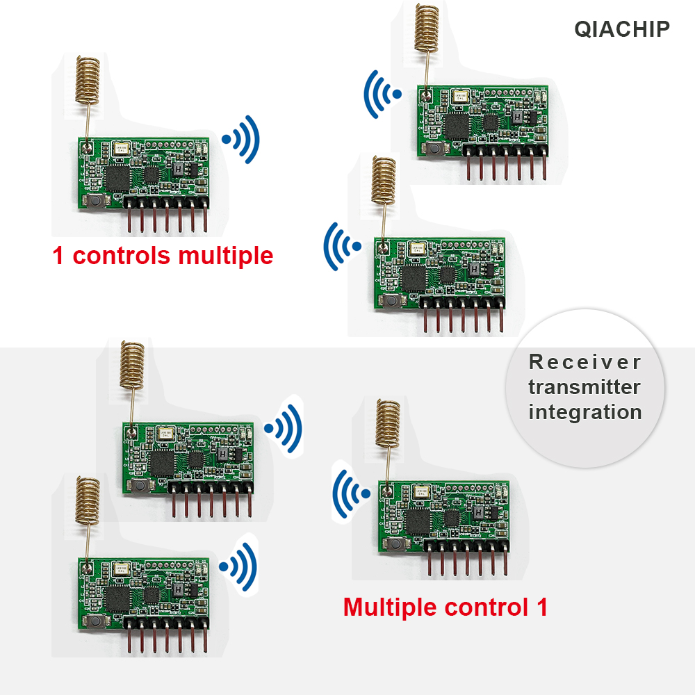QIACHIP RF Receiving and Trans - Home Automation With Arduino recension och pris