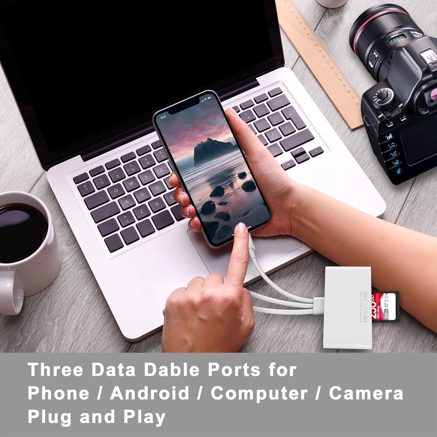 5 in 1 Memory Card Reader, USB - Home Assistant Sd recension och pris