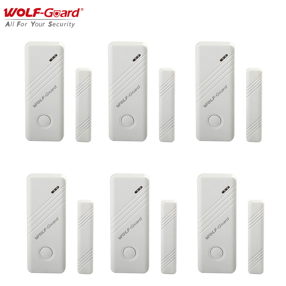 6 x Wolf-Guard Wireless Contac - Home Automation System Diy recension och pris