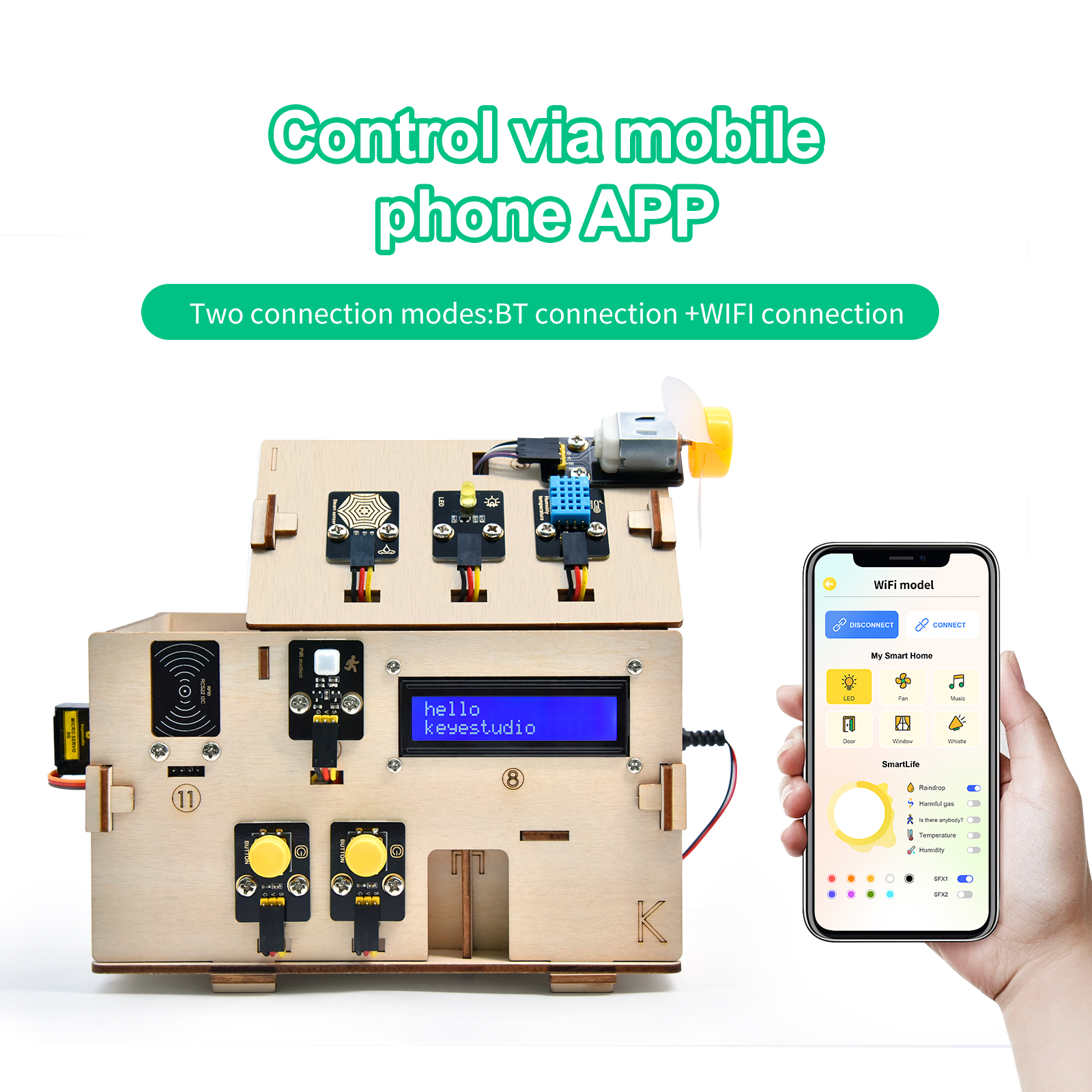  Keyestudio Complete IOT Smart - Home Automation With Arduino recension och pris