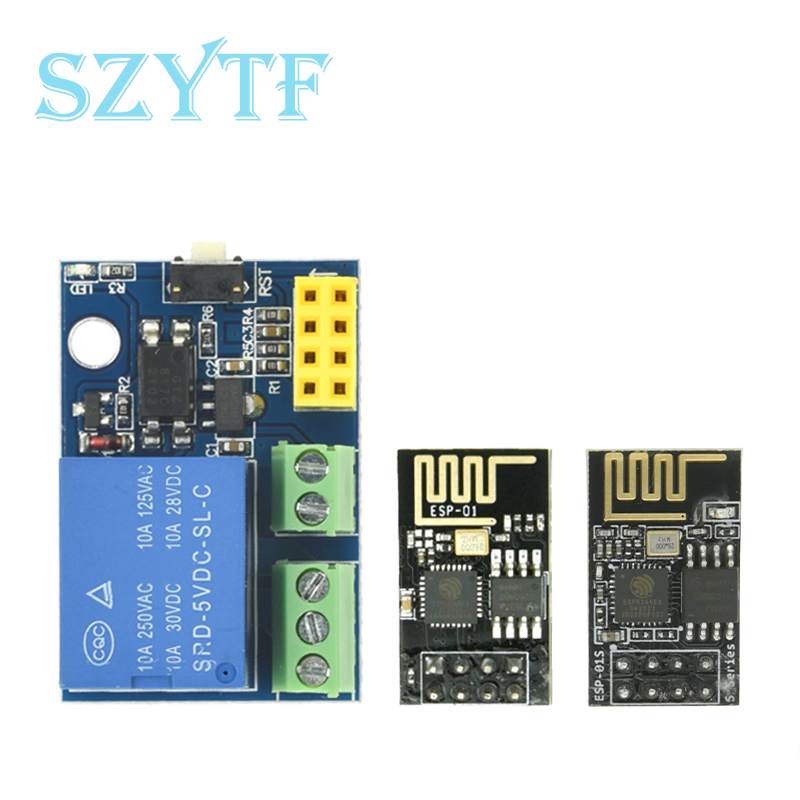 ESP8266 ESP-01S 5V WiFi Relay  - Home Automation With Arduino recension och pris