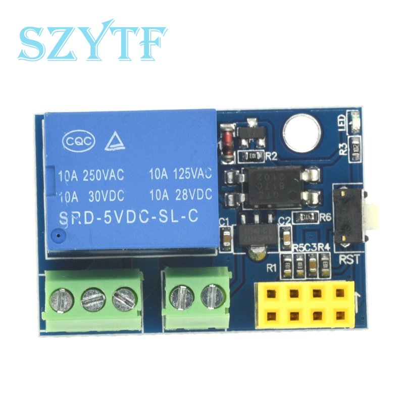 ESP8266 ESP-01S 5V WiFi Relay  - Home Automation With Arduino recension och pris