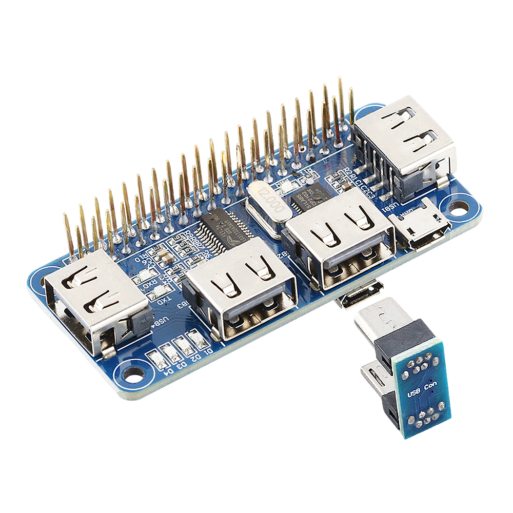 USB 2.0 Expansion Board HUB fo - Pi Zero W Board recension och pris