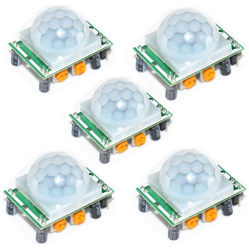 5 pcs HC-SR501 PIR Motion Sens - Home Automation Raspberry Pi recension och pris